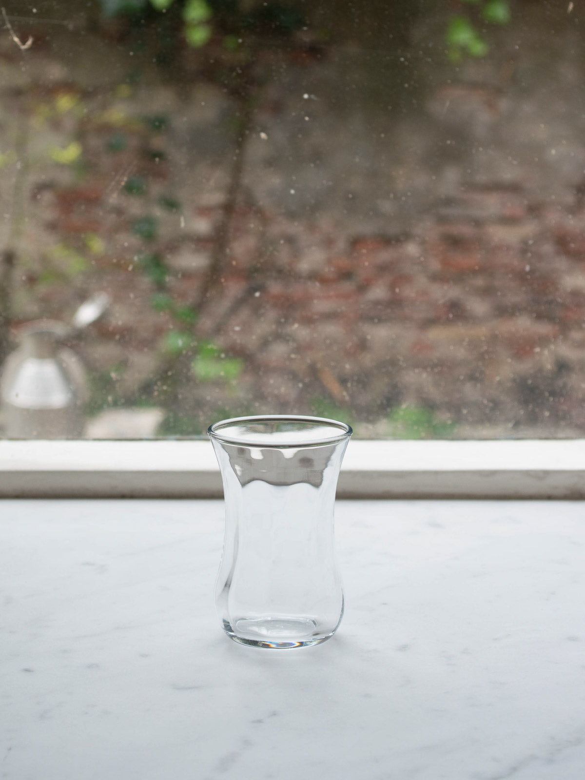 Tulip tea glass