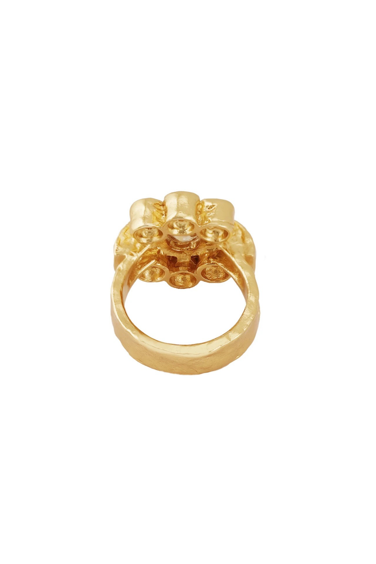 Ki Ring in Citrine 18K Gold Plated