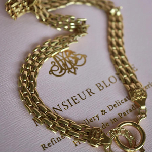 Monsieur Blonde - After Midnight Necklace