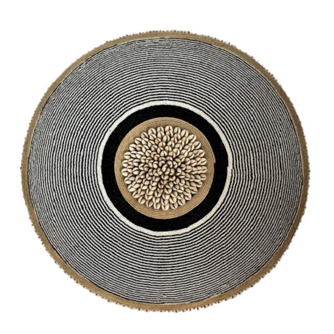 Shield Round Large BW Lines