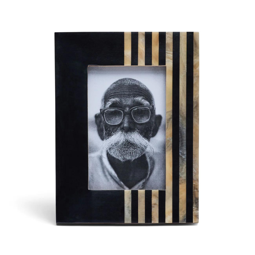 Zura Photo Frame 4x6 Black & Natural
