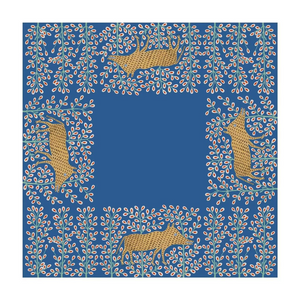 Silk Scarf “Wolfie” Mariya Primachenko