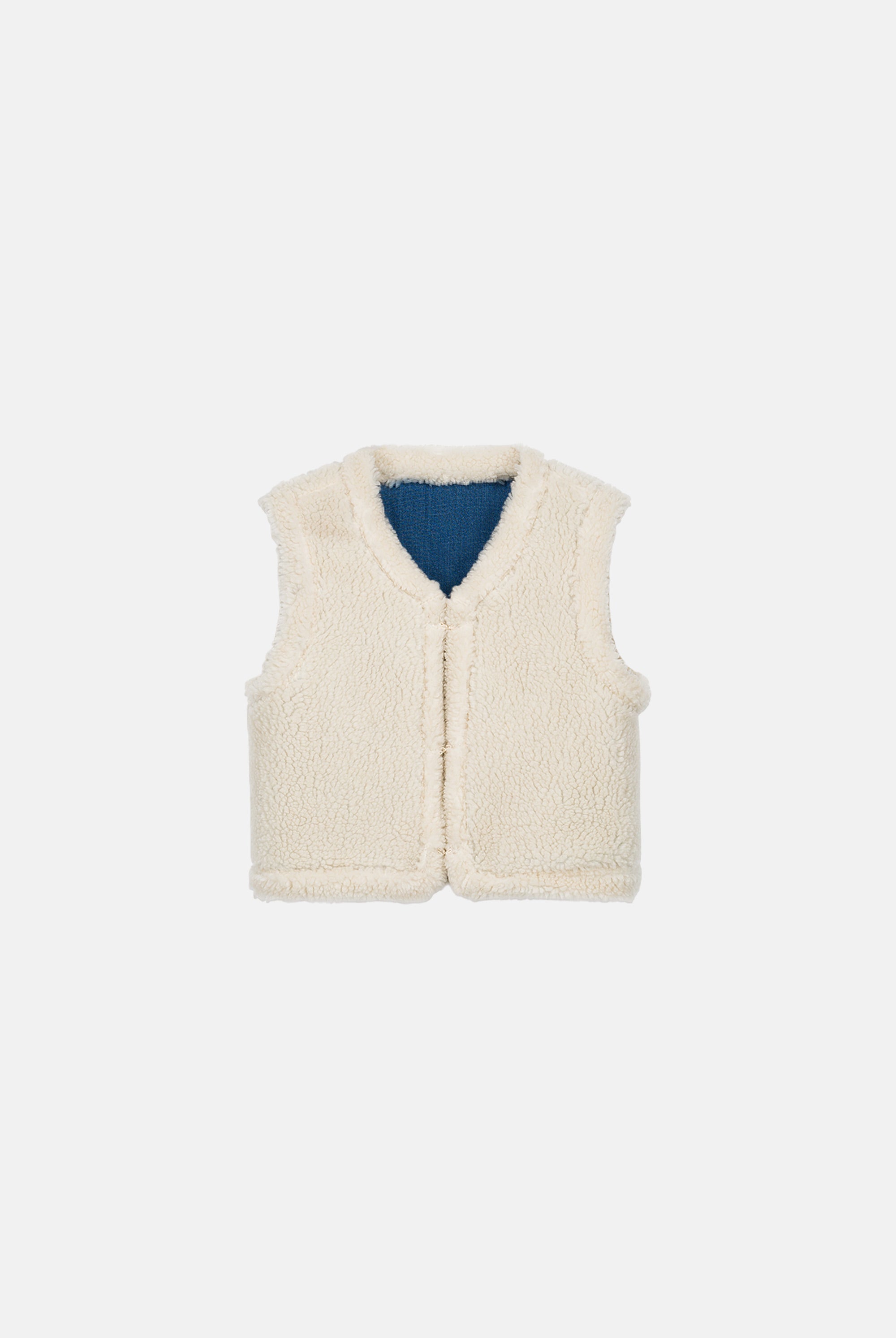 Reversible Vest Figara Stone Blue - Louise Misha
