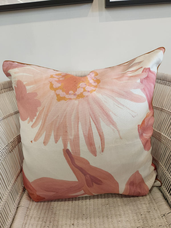 Cornflower Pink 60cm Outdoor Cushion Cover