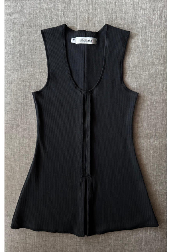 Antoinette Scoop Neck A Line Top  - Shehara