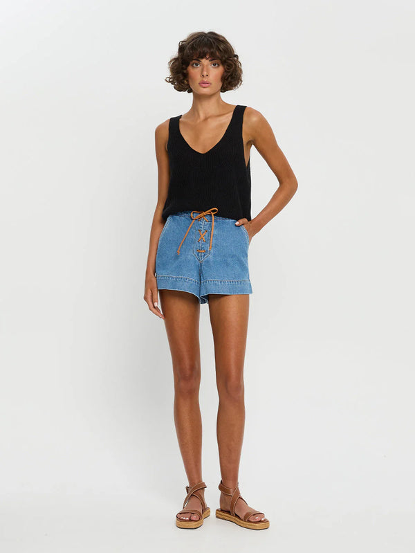 Willow Denim Short Blue - Kivari