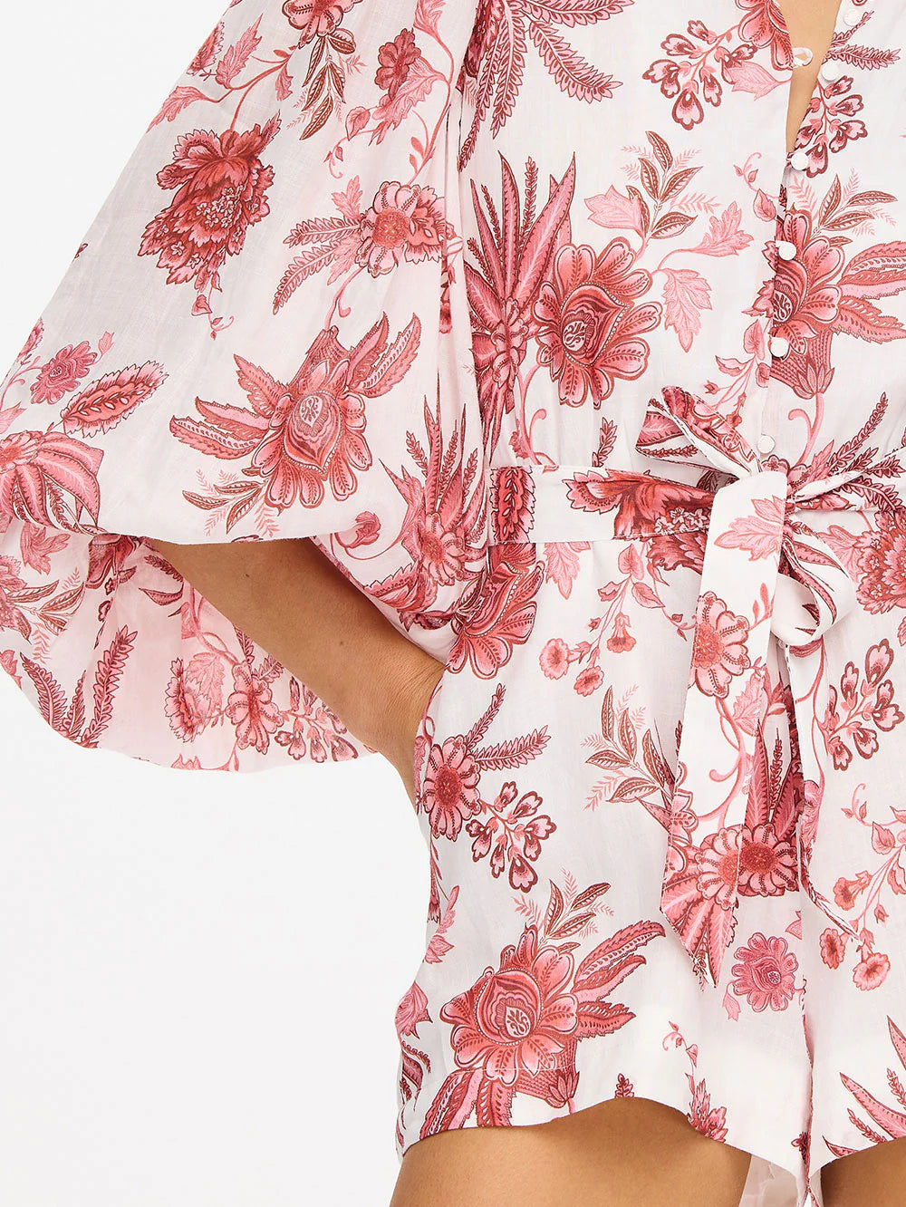 Bailey Playsuit Red