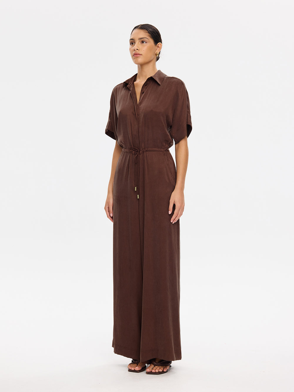 Jaxon Jumpsuit Chocolate
