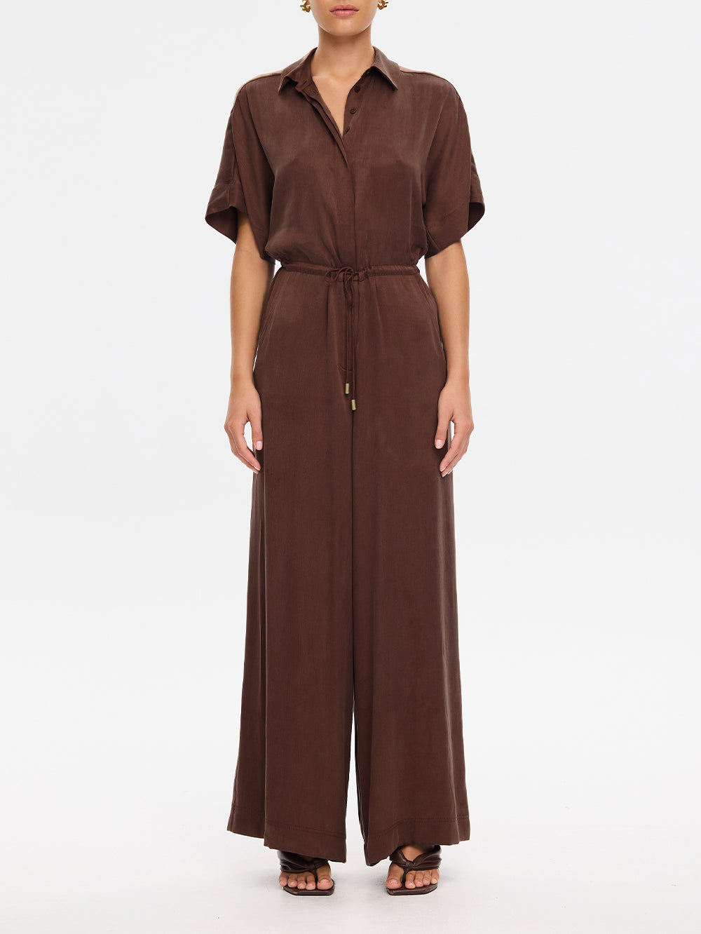 Jaxon Jumpsuit Chocolate