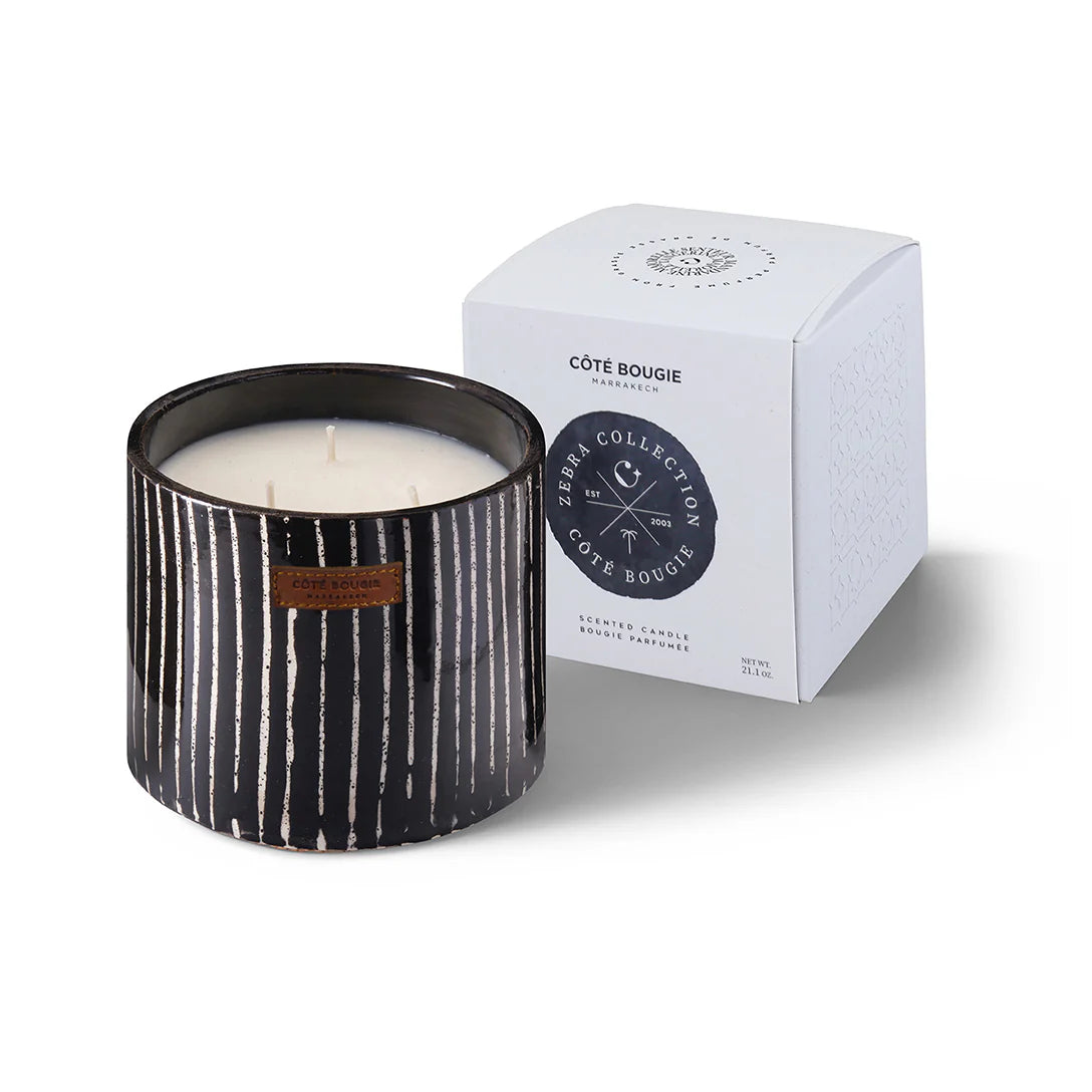 Zebre Noir Candle Range