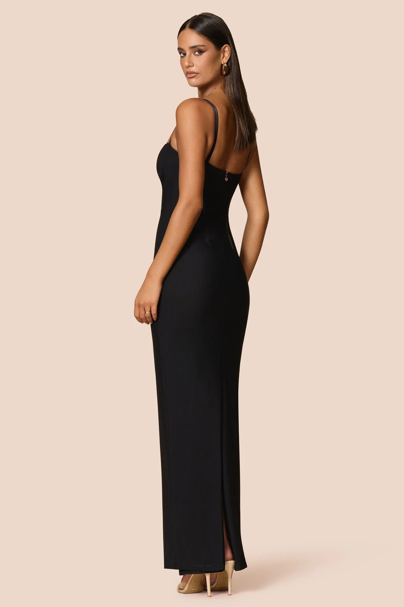 Allegra Maxi Dress Black - Nookie