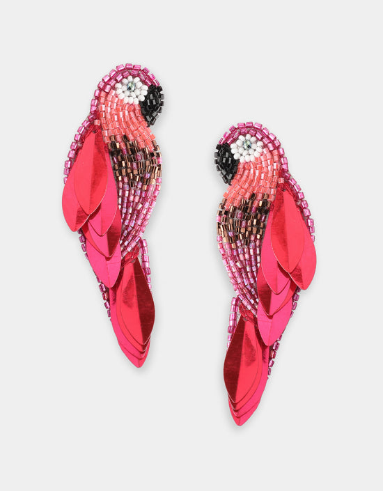 Ara Earrings Fuchsia
