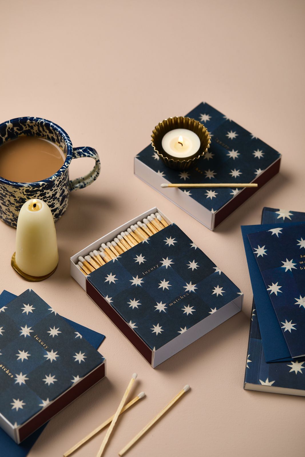 Navy Star Tile Matches