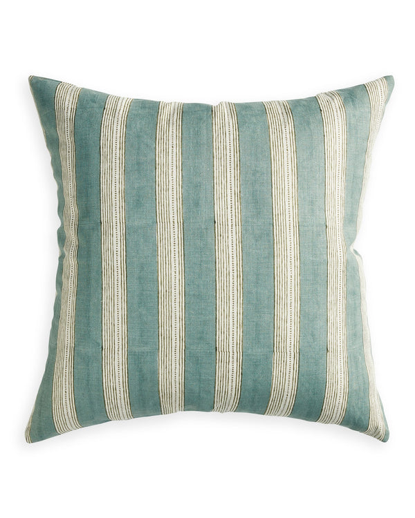 Berber Celadon Moss Linen Cushion 55x55cm