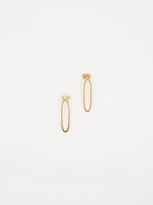 Bare Oval Earrings - Nach
