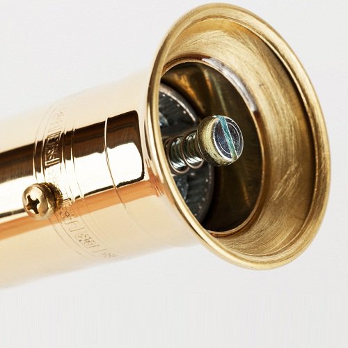 Modern Brass Pepper Mill 103 (Small)