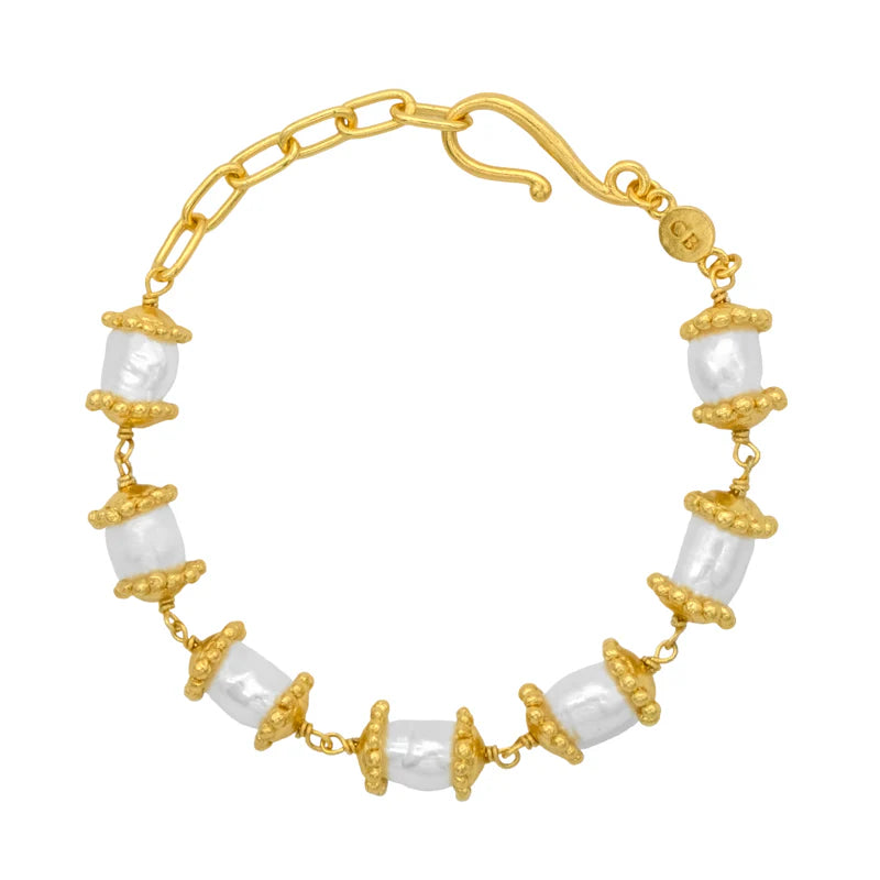 Florizel Bracelet in Pearl