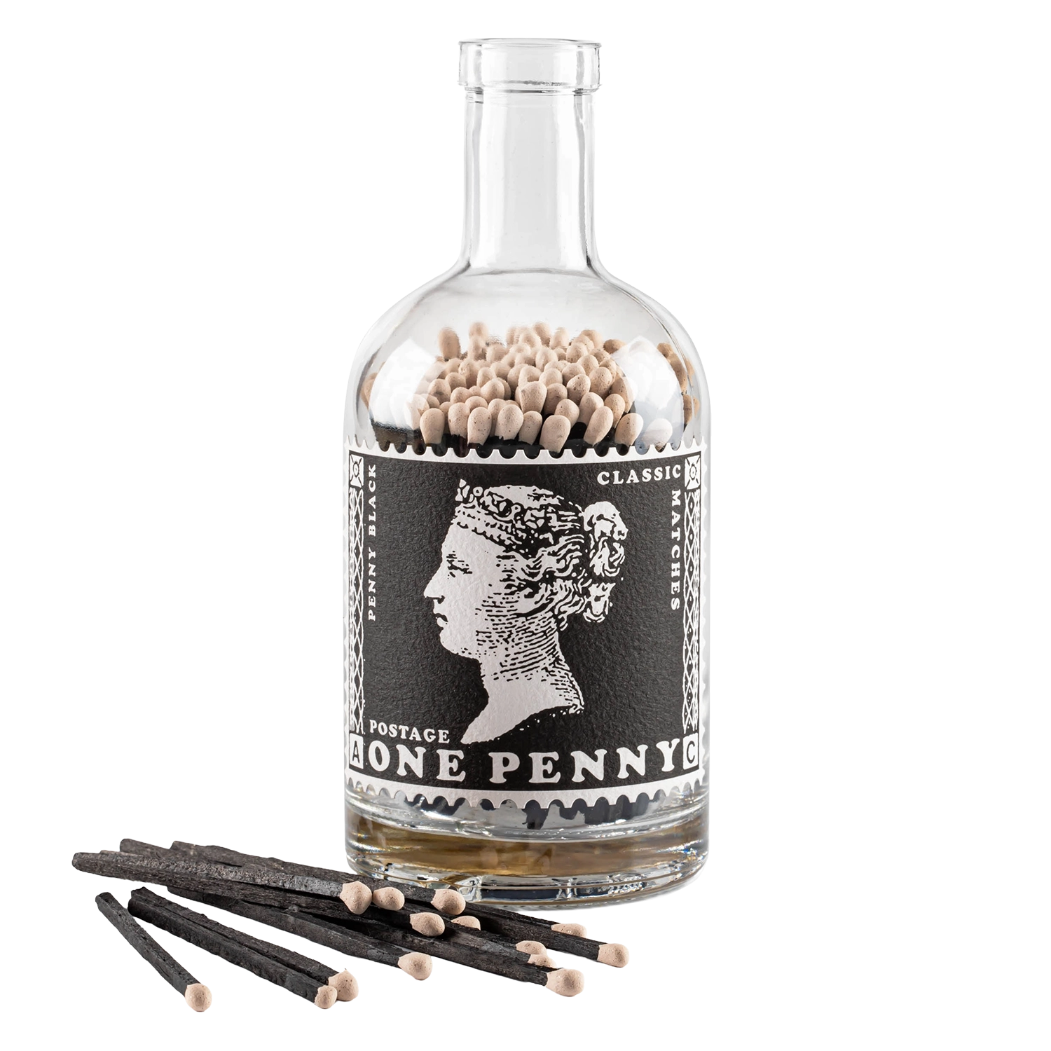 Penny Black Stamp Match Bottle