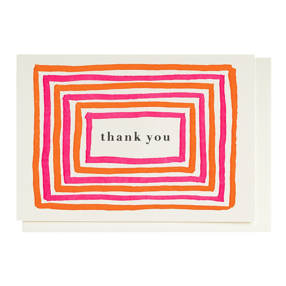 Bright Border Thank You