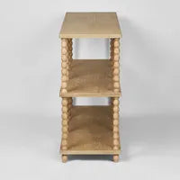 Bobbin Oak Console Natural 140cm