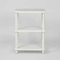 Bobbin Oak Side Table