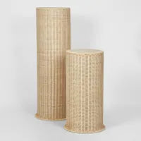 Belmont Rattan Plinth