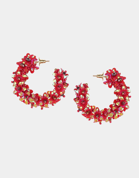 Flower Hoops Small