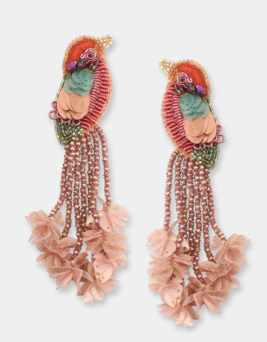 Kingfisher Earrings Nude