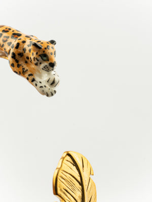 Leopard Sitting Palm Bracelet - Nach