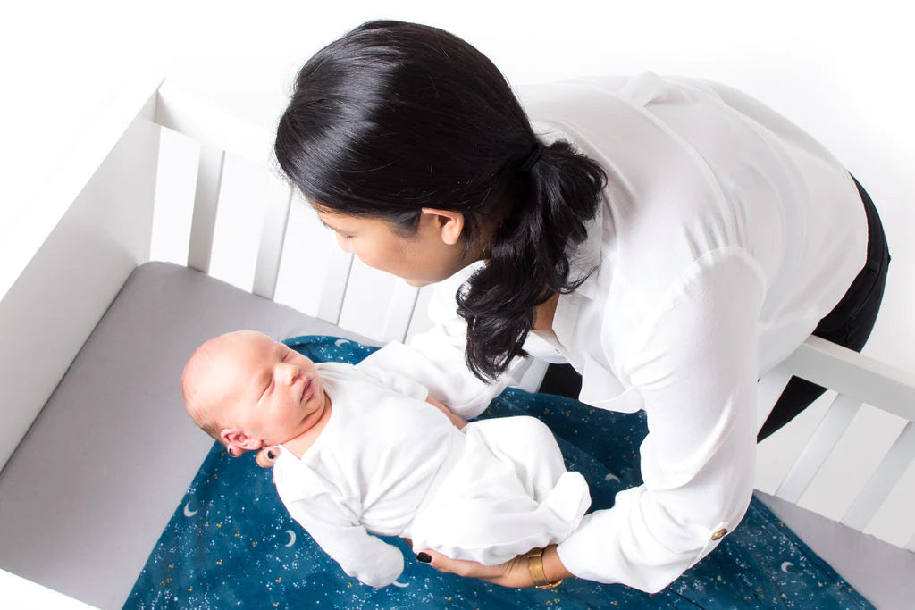Organic Swaddle Starry Night - Malabar Baby