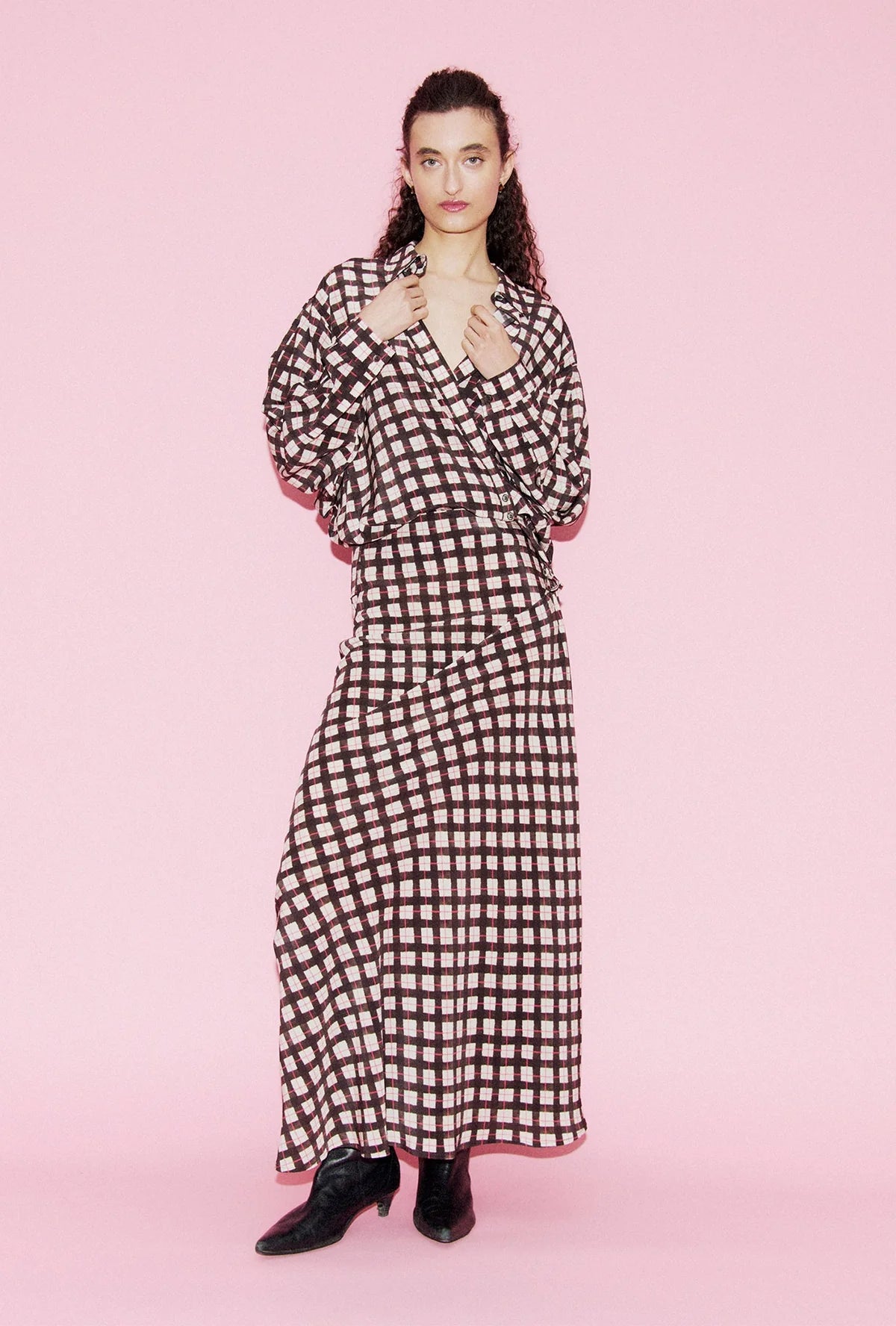 Cdc Cross Over Shirt Luna Gingham
