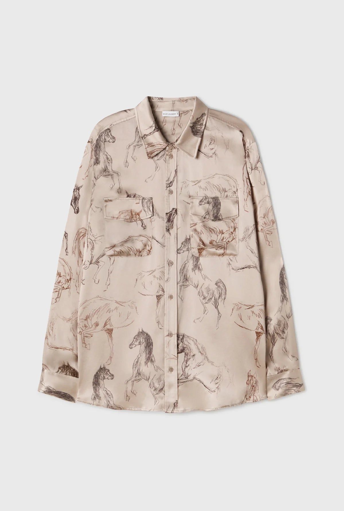 Boyfriend Shirt Wild Horses
