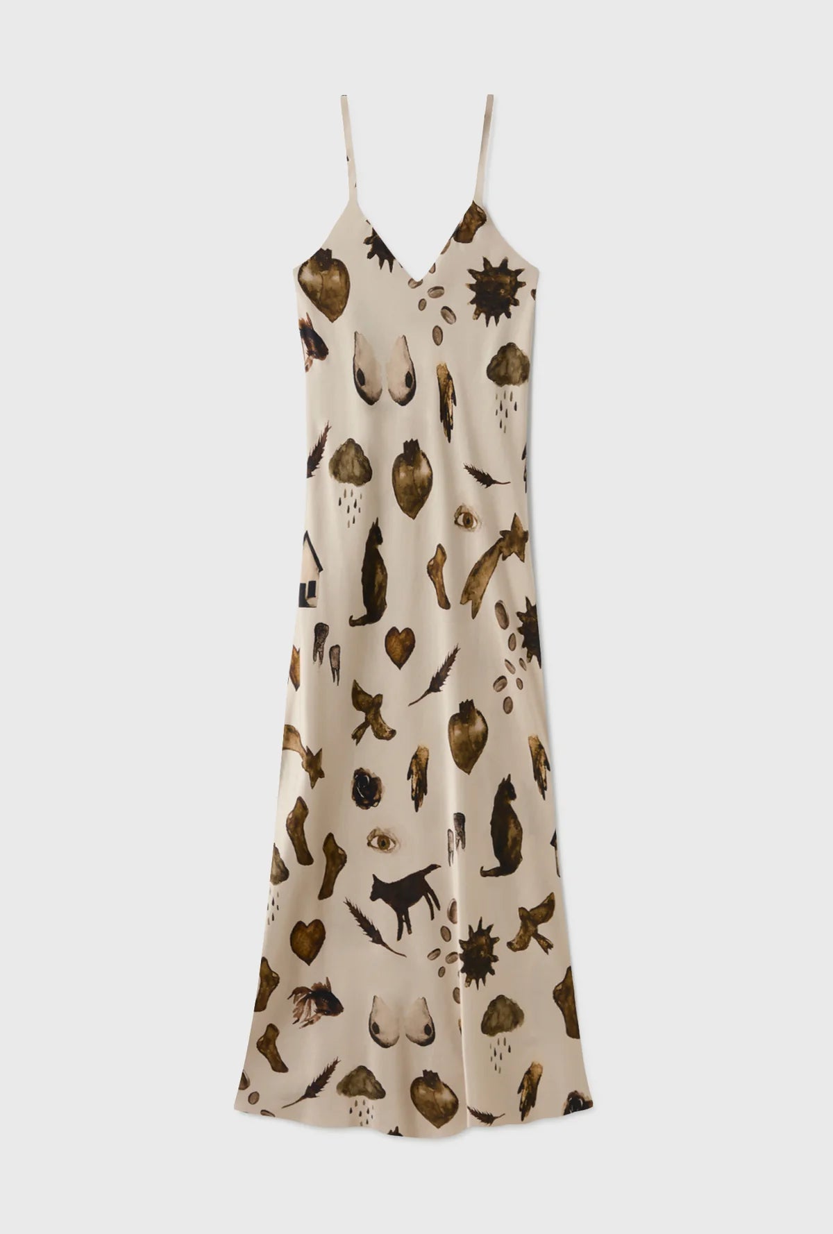 90s Slip Dress Miracles Hazelnut