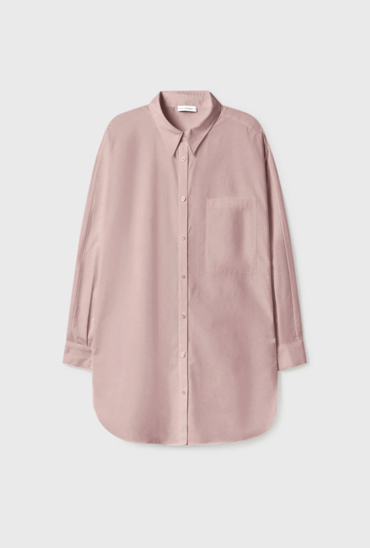 Cotton Silk Round Shirt Lasso