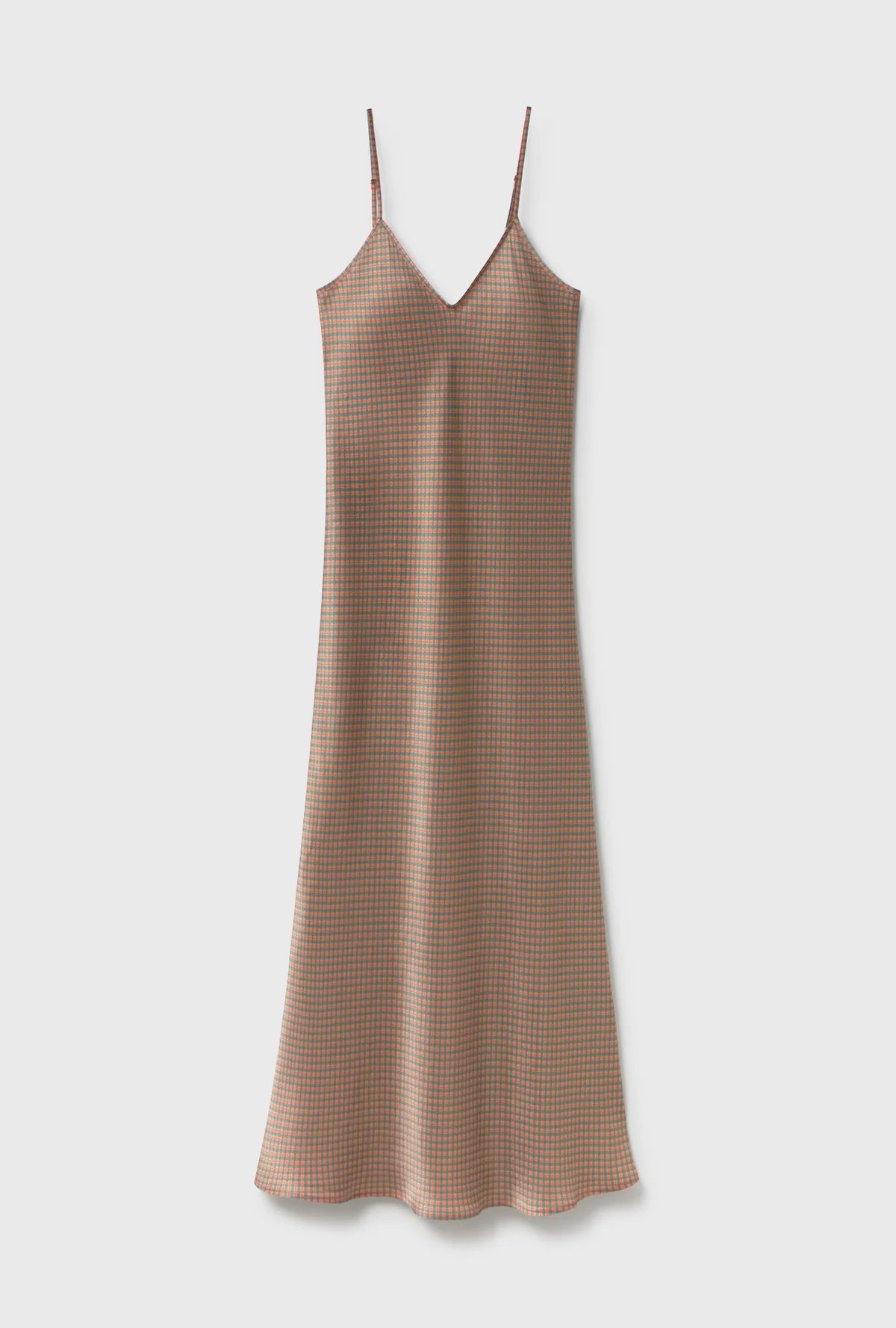 90s Slip Dress Micro Plaid - Silk Laundry
