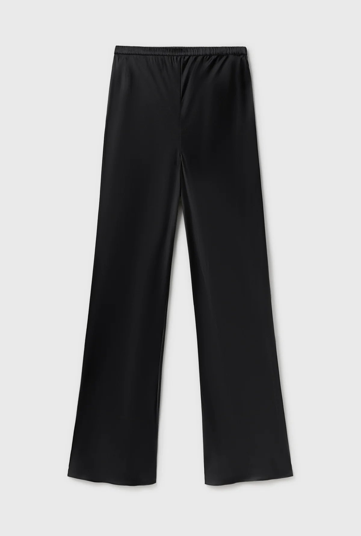 Bias Cut Pants Black - Silk Laundry