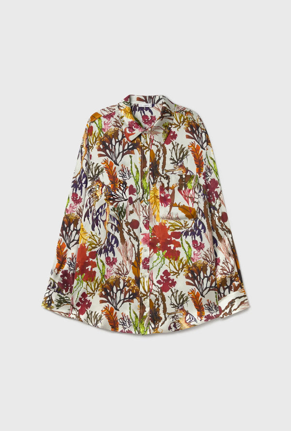 Boyfriend Shirt Planktonic - Silk Laundry
