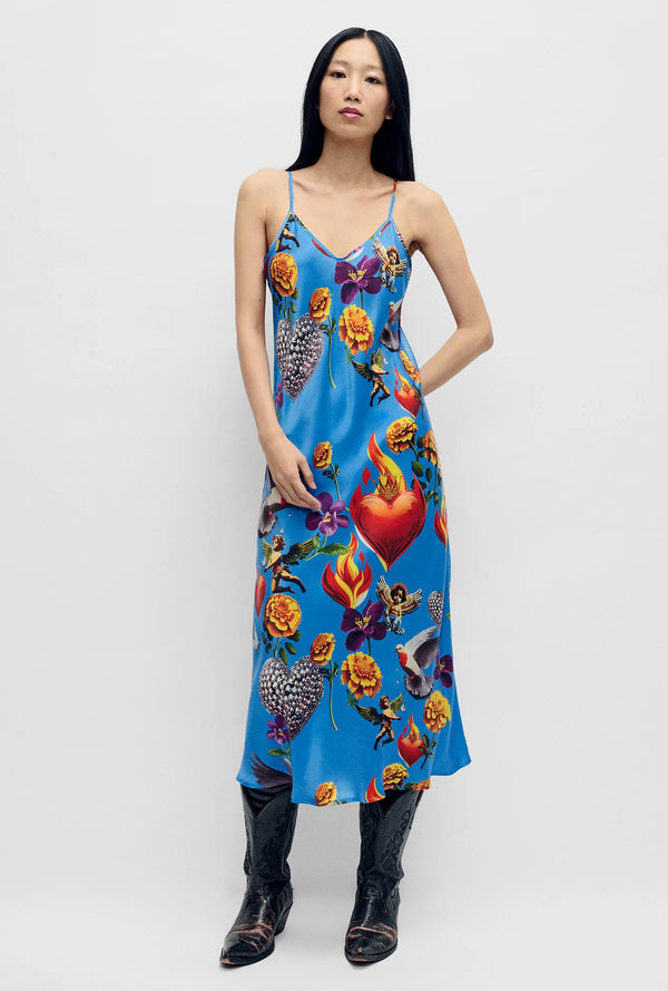 90s Slip Dress Dearly Beloved Mirage - Silk Laundry
