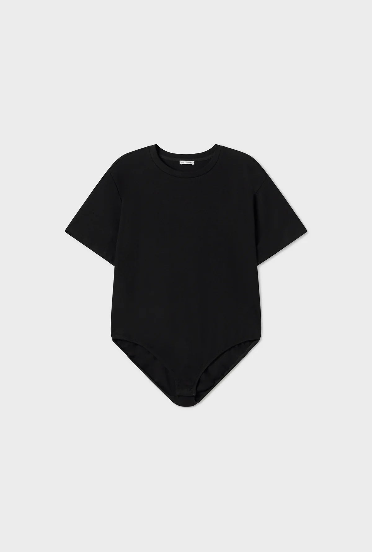 Bodysuit Tee Black - Silk Laundry