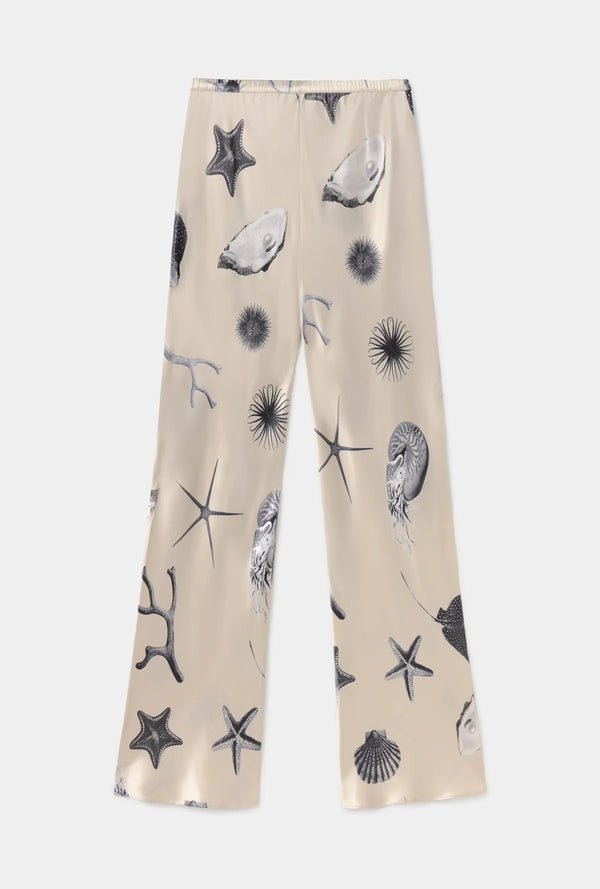 Bias Cut Pants Seashells - Silk Laundry