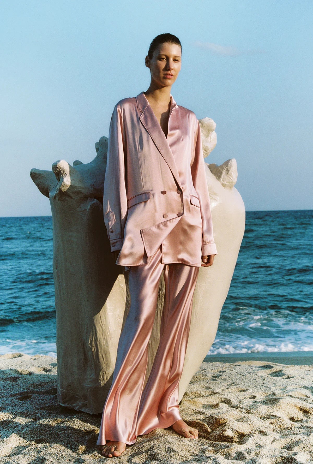 Bias Cut Pants Sea Star