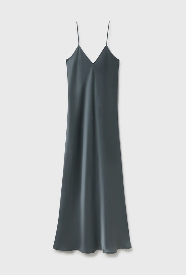 90s Slip Dress Slate - Silk Laundry