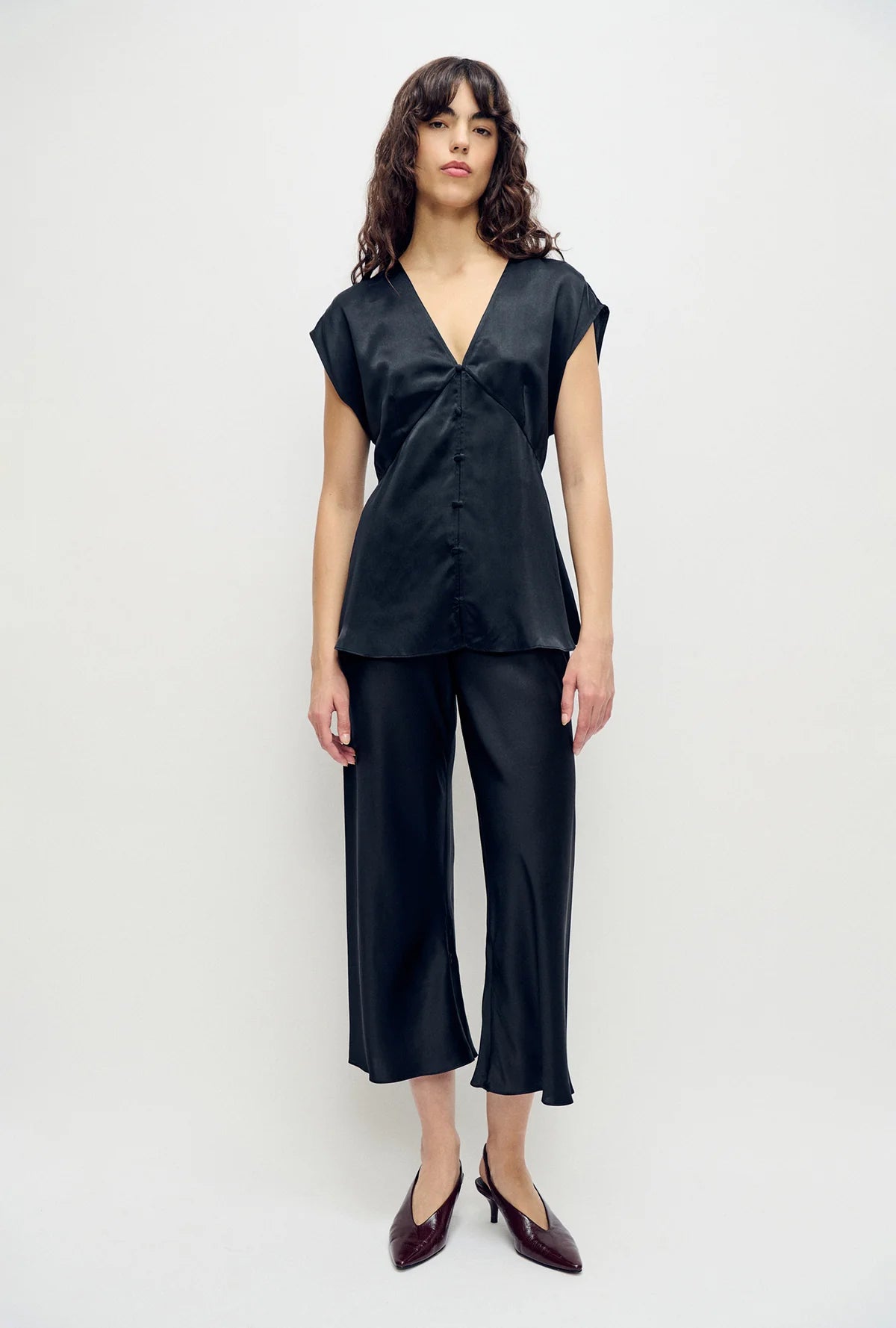 Lucia Top Black - Silk Laundry