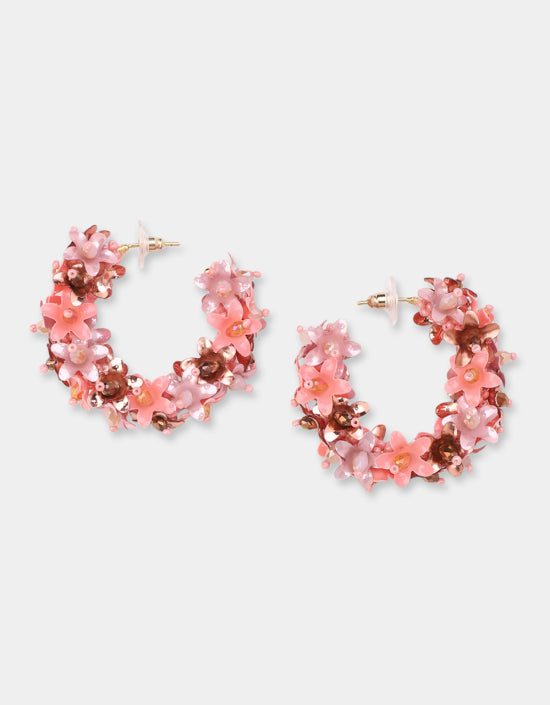 Flower Hoops Small