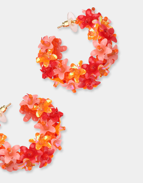 Flower Hoops Small