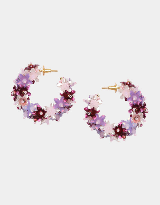 Flower Hoops Small