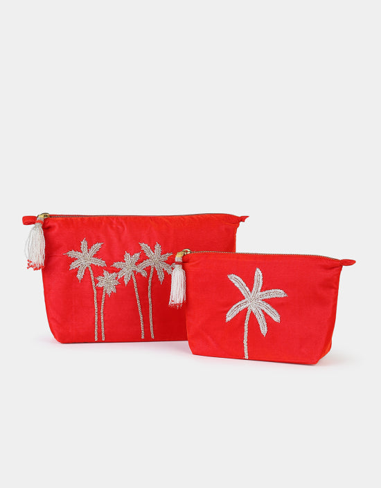 Palm Trees Make up Bag