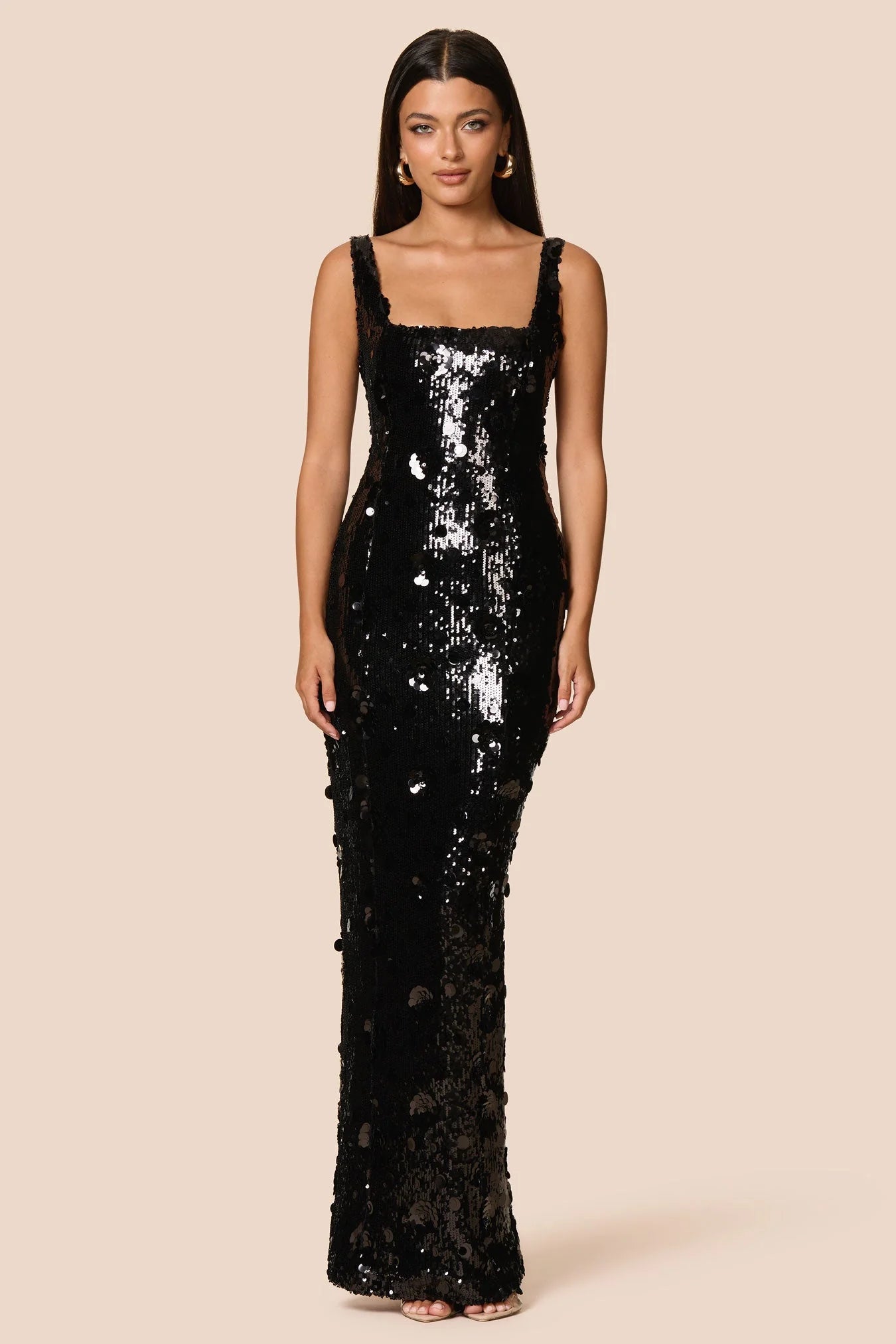 Seraphine Gown Black - Nookie