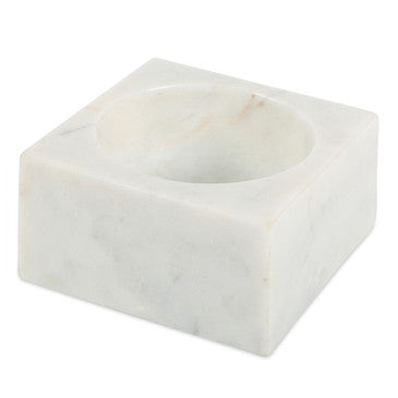 White Modernist Bowl