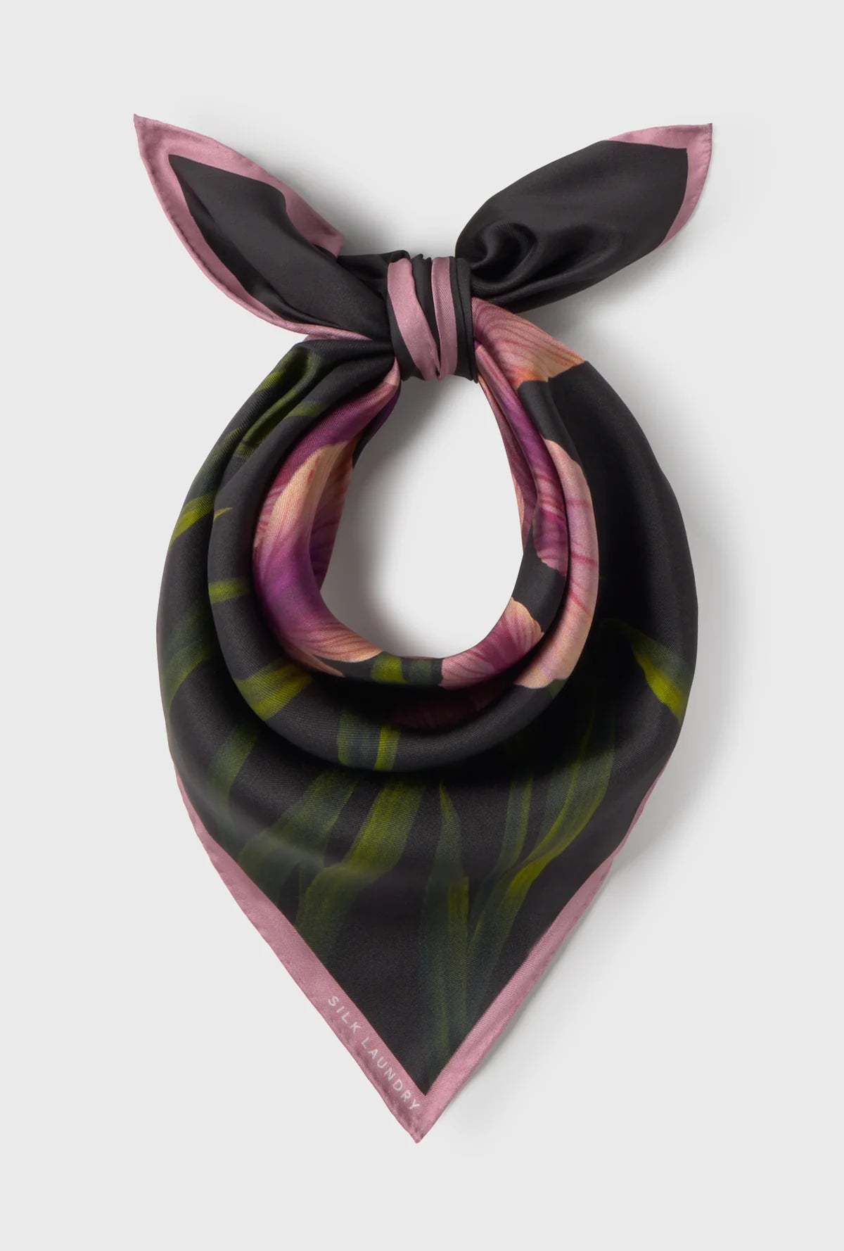 Twill Scarf Iris One Size
